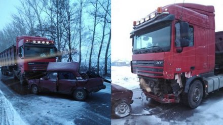 В Воронежской области в ДТП фуры с «ВАЗом» погибли 10-летний ребёнок и двое взрослых