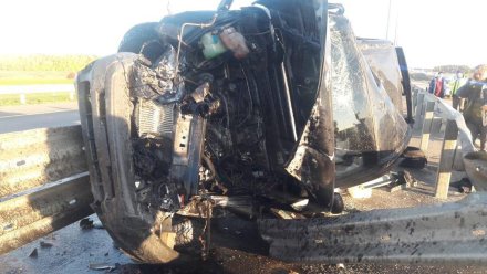 В ДТП на Воронежской трассе погиб водитель и пострадала пожилая пассажирка