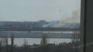 Воронежцы сообщили о сильном пожаре на Левом берегу