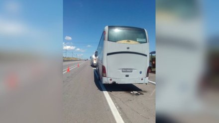 На трассе в Воронежской области застрял автобус из Геленджика с 56 пассажирами