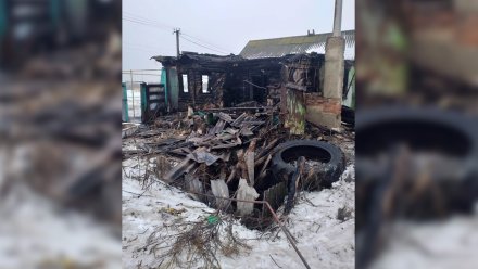 Воронежский СК показал фото с места пожара с 3 погибшими 