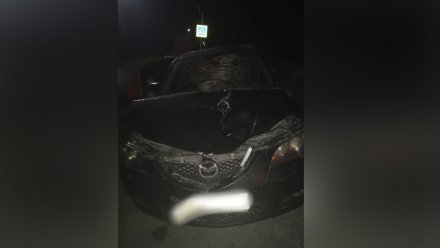 В воронежском селе иномарка насмерть сбила женщину