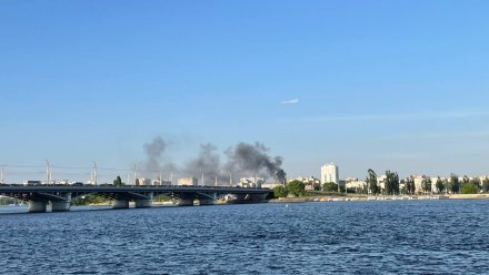 Стала известна причина сильного пожара на Левом берегу в Воронеже