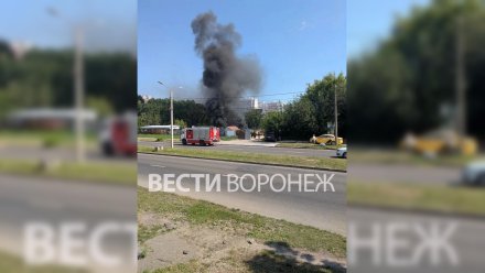 МЧС прокомментировали возгорание на улице Шишкова в Воронеже