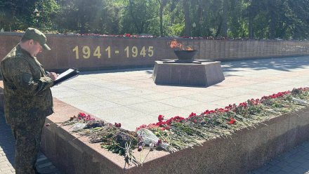 В Воронеже возбудили уголовное дело после сжигания цветов в Вечном огне
