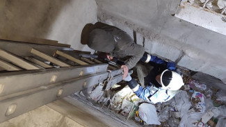 Воронежец упал в яму глубиной 4 метра