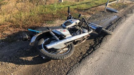 В Воронежской области в ДТП пострадал 12-летний мотоциклист