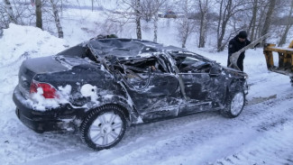 Годовалый малыш и двое взрослых пострадали в страшном ДТП на воронежской трассе