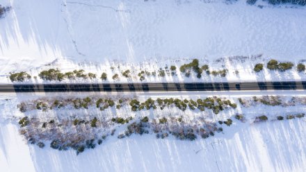 Автомобилистов предупредили о снеге на трассе М-4 «Дон» в Воронежской области