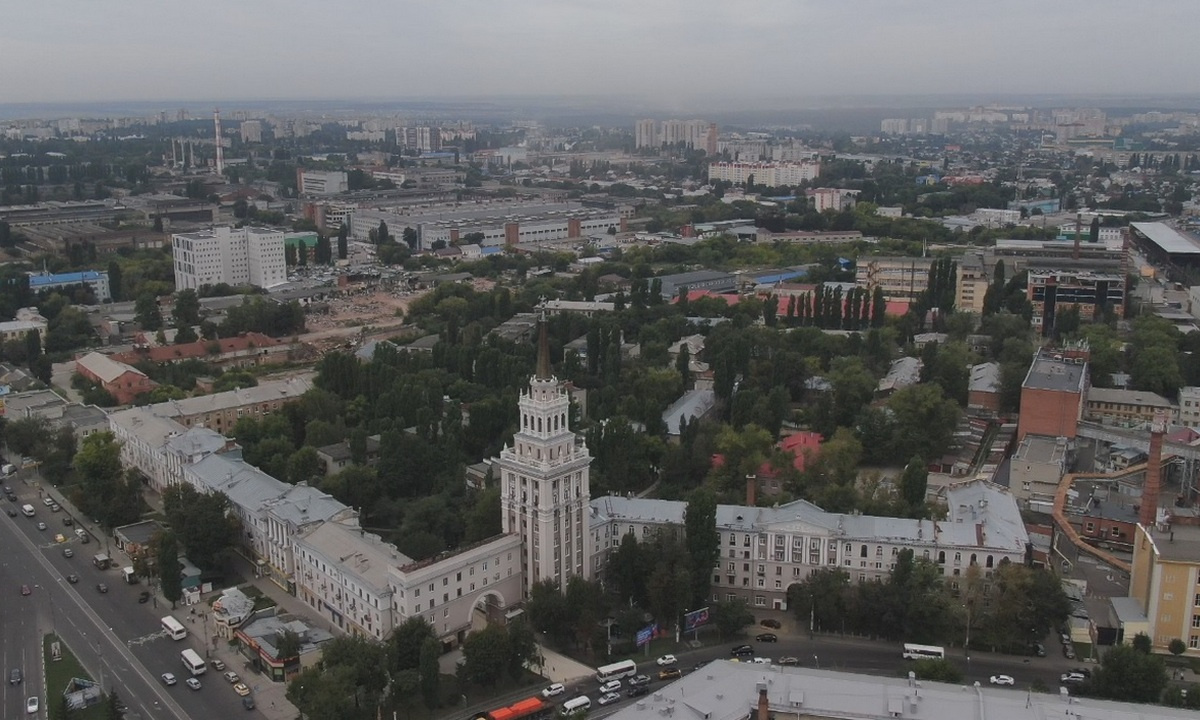 Сталинскую высотку с башней в центре Воронежа признали памятником истории –  Новости Воронежа и Воронежской области – Вести Воронеж