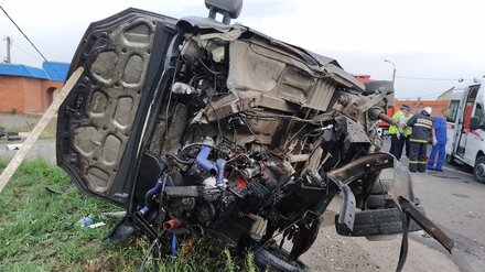 Под Воронежем в жутком ДТП с «Газелью» пострадали 5 человек