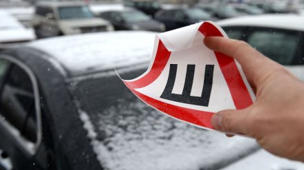 Водителям в России разрешили не устанавливать знак «Шипы» на машины