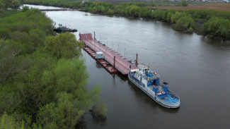 Двухполосный понтонный мост в Воронеже заработает к лету