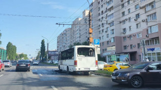 В Воронеже возбудили уголовное дело из-за загоревшейся в час пик маршрутки