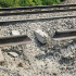 Появились кадры с места подрыва железной дороги в Воронежской области