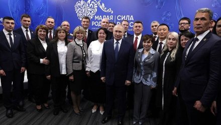 Глава Семилук встретился с президентом России