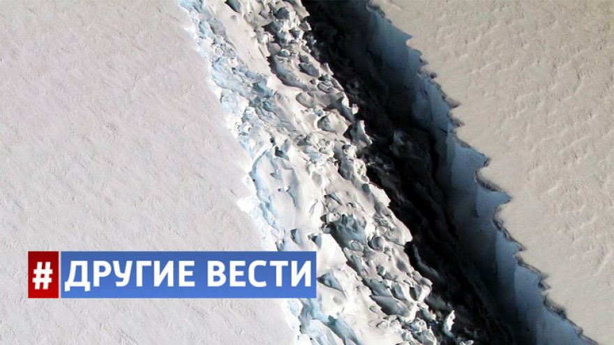 От Антарктиды откололся ледник площадью как 10 Воронежей