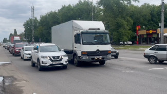 Ремонт проезда Разумова в Воронеже спровоцировал пробки