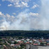 Пожар вспыхнул в воронежском Боровом