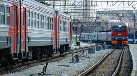 Дополнительные поезда свяжут Воронеж с пригородом из-за ремонта виадука на 9 Января