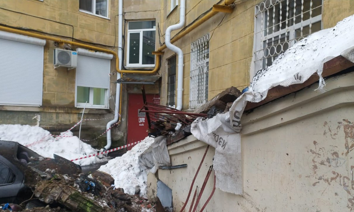 Госжилинспекция прокомментировала обрушение двух балконов в центре Воронежа  – Новости Воронежа и Воронежской области – Вести Воронеж