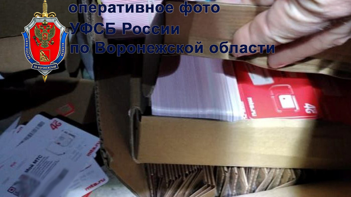 Воронежское УФСБ изъяло больше 3 тыс. незаконно активированных сим-карт –  Новости Воронежа и Воронежской области – Вести Воронеж