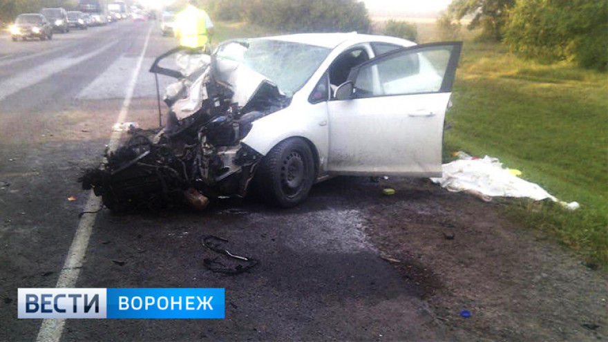 В страшном ДТП на трассе в Воронежской области 3 человека погибли и 6 пострадали