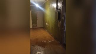 Воронежское общежитие затопило после летнего ливня