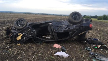 В Воронежской области три человека на Audi пострадали в пьяном ДТП