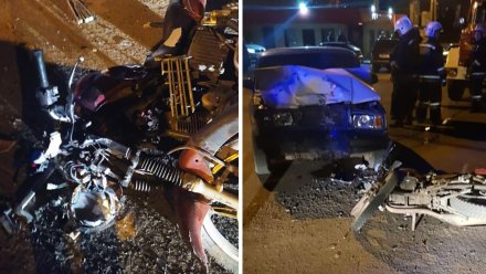 В Воронеже 15-летний подросток на «Жигулях» раздавил мотоциклиста