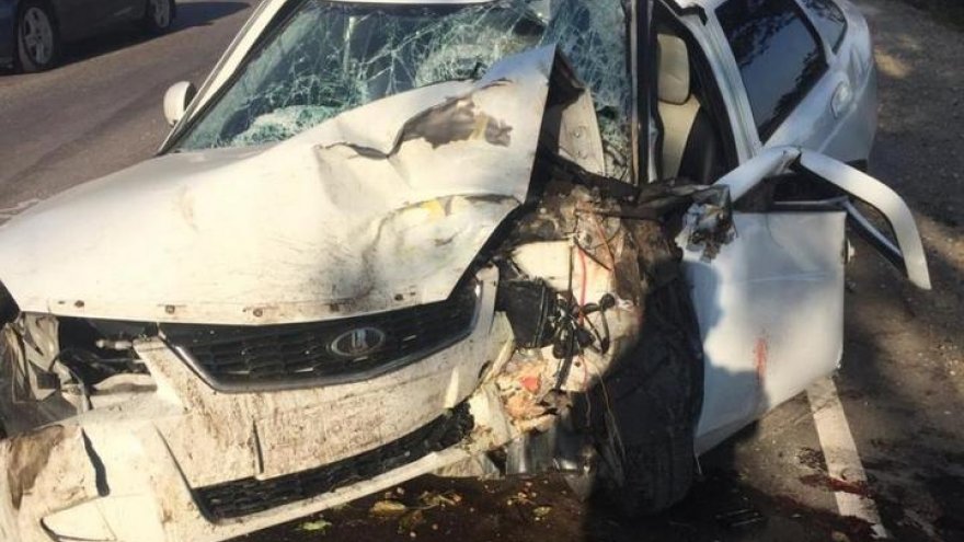 На воронежской трассе в ДТП погиб водитель Lada, столкнувшись с иномаркой и деревом