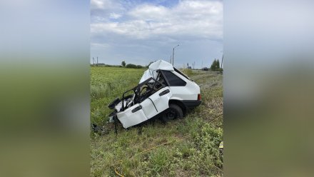 Под Воронежем выехавший на встречку автомобилист погиб при столкновении с большегрузом