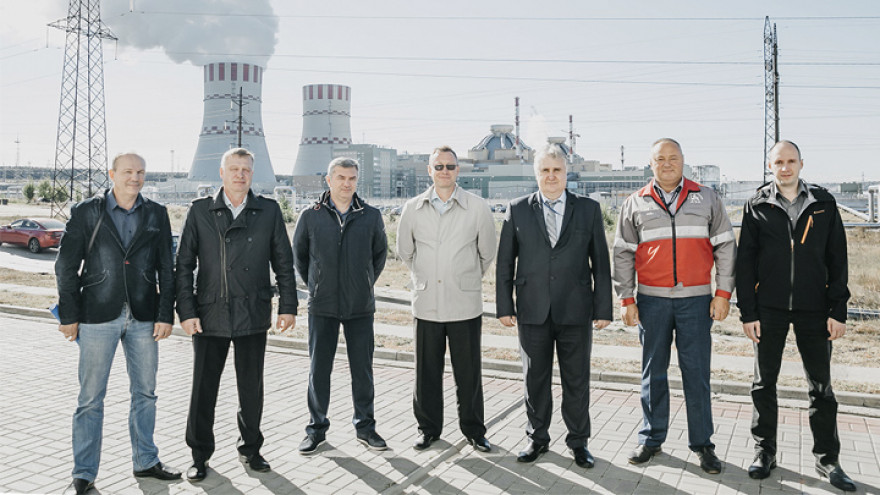 Нововоронежские атомщики приняли гостей со строящейся Белорусской АЭС
