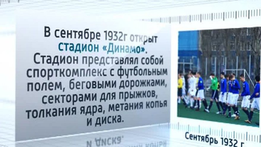 Календарь событий: В сентябре 1932 года в Воронеже открыт стадион «Динамо»