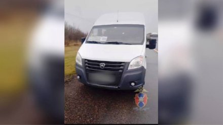 В сломанном рейсовом автобусе застряли 12 человек на воронежской трассе 