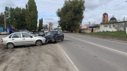 Годовалый мальчик пострадал в ДТП в Воронежской области