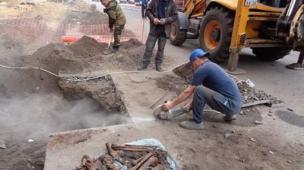 В Воронеже в отеле обнаружили новое воинское захоронение