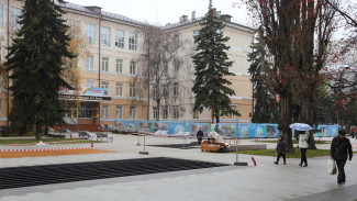 Сергей Петрин рассказал о ходе благоустройства улицы Карла Маркса в Воронеже