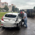 Появились подробности ДТП с перевернувшимся грузовиком на МП в Воронеже