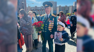 В воронежском детском саду устроили мини-версию парада Победы