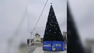 Воронеж украсила новогодняя ёлка от ВТБ 