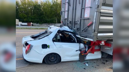 Мужчина и женщина разбились в аварии с грузовиком в Семилукском районе
