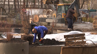 Воронежцам показали процесс реконструкции парка «Танаис»