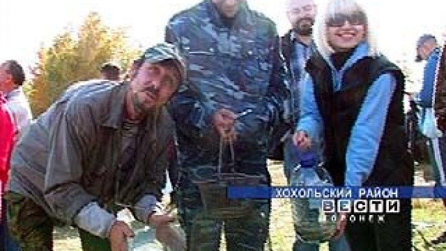 В Хохольском районе соревновались в ловле рыбы