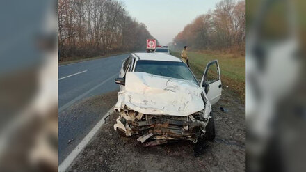 Под Воронежем в страшной аварии 1 человек погиб и 3 пострадали