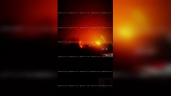 Момент удара БПЛА по воронежской ж/д станции сняли на видео