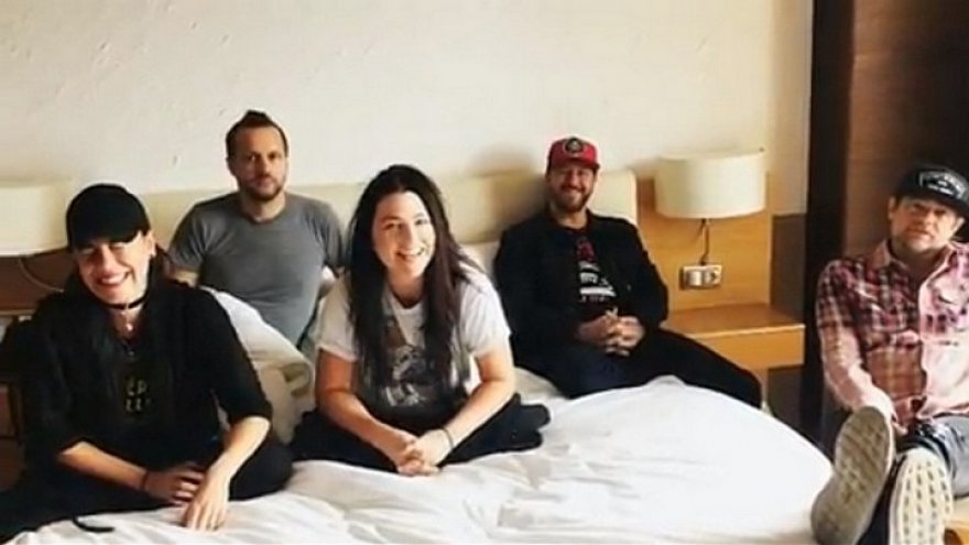 Группа Evanescence записала для воронежцев видеообращение