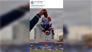 Болельщики «Оренбурга» надругались над талисманом «Факела»