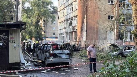 Дрон ВСУ влетел в Дом пионеров в Воронеже