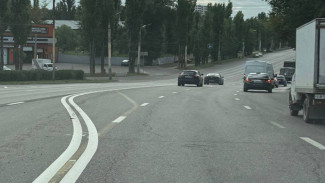 В мэрии Воронежа прокомментировали пробку на Лебедева после изменения схемы движения